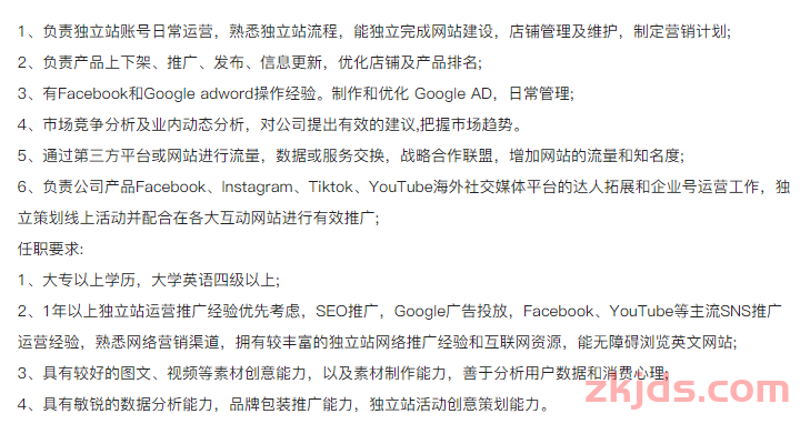 想做独立站爆品模式？就用这个团队架构 第4张