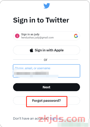 twitter注册步骤
