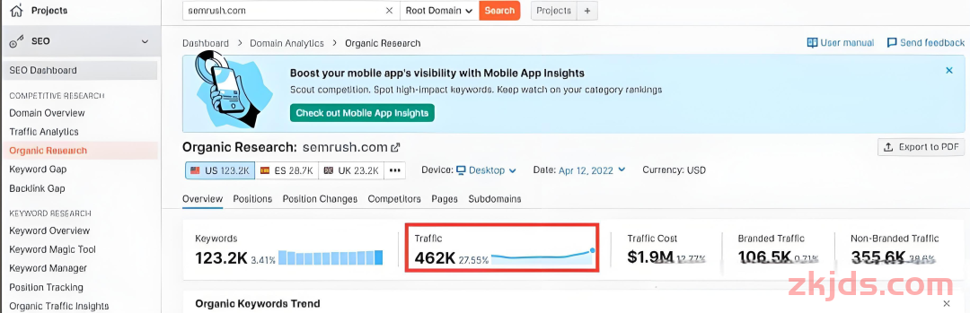 独立站必备技巧：SEMRUSH站长工具怎么使用？完整工具操作指南（2025） 第5张
