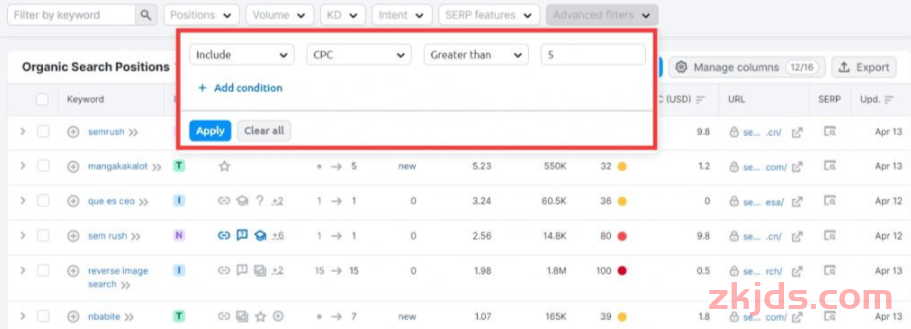 独立站必备技巧：SEMRUSH站长工具怎么使用？完整工具操作指南（2025） 第11张