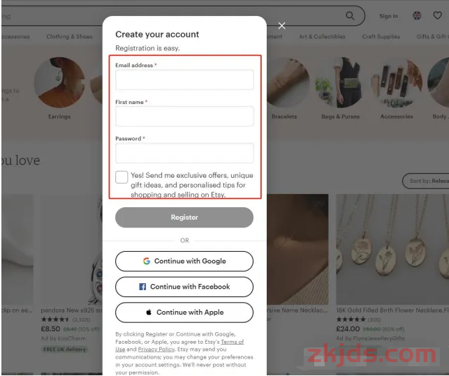 【2024最新】Etsy注册流程-给新手小伙伴的Etsy注册流程 第3张