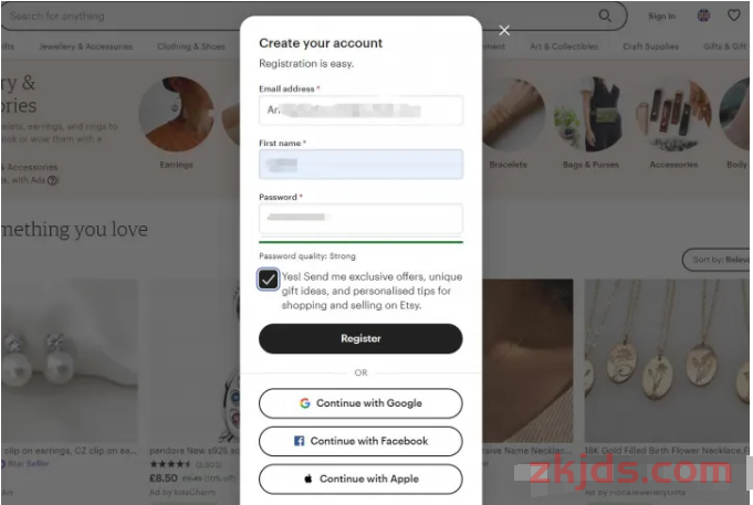 【2024最新】Etsy注册流程-给新手小伙伴的Etsy注册流程 第4张