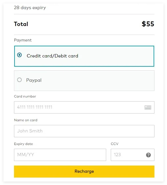 澳洲Optus电话卡购买、激活及充值教程（套餐内容及价格+查询） 第8张