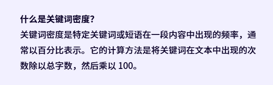 2025年Google独立站关键词指南，网站页面应该使用多少个关键字才合适 第2张