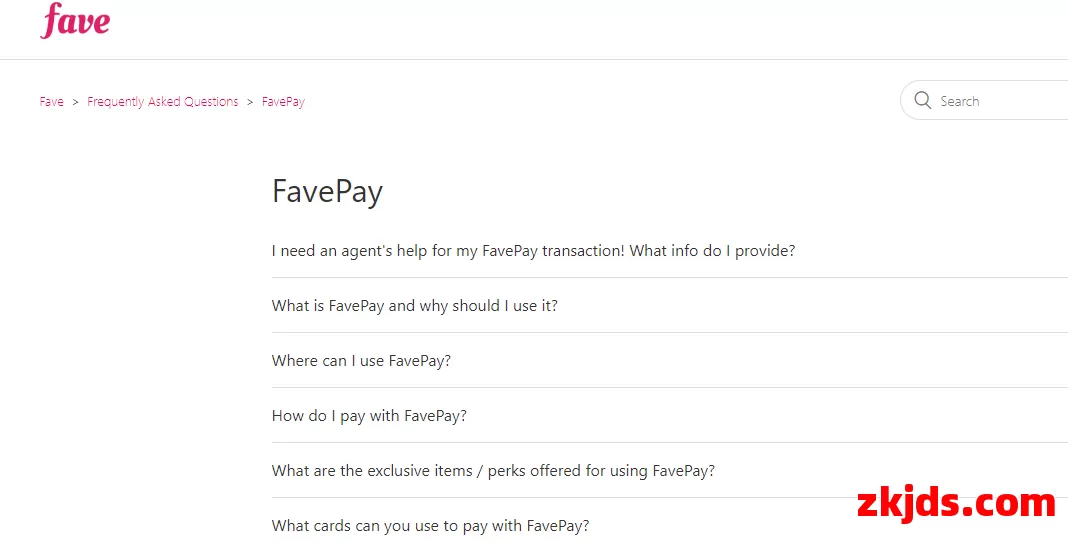 Favepay 第1张