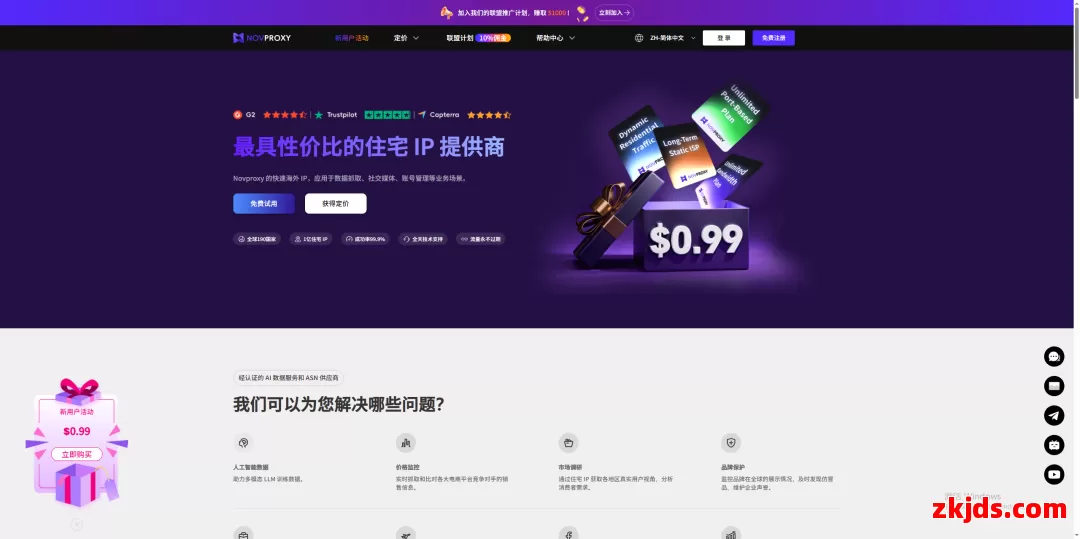 NovProxy海外代理IP 第3张