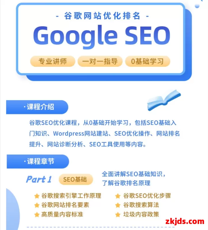 燃灯谷歌SEO优化教程从基础入门到精通，96节课从小白变大神（视频网盘） 第2张